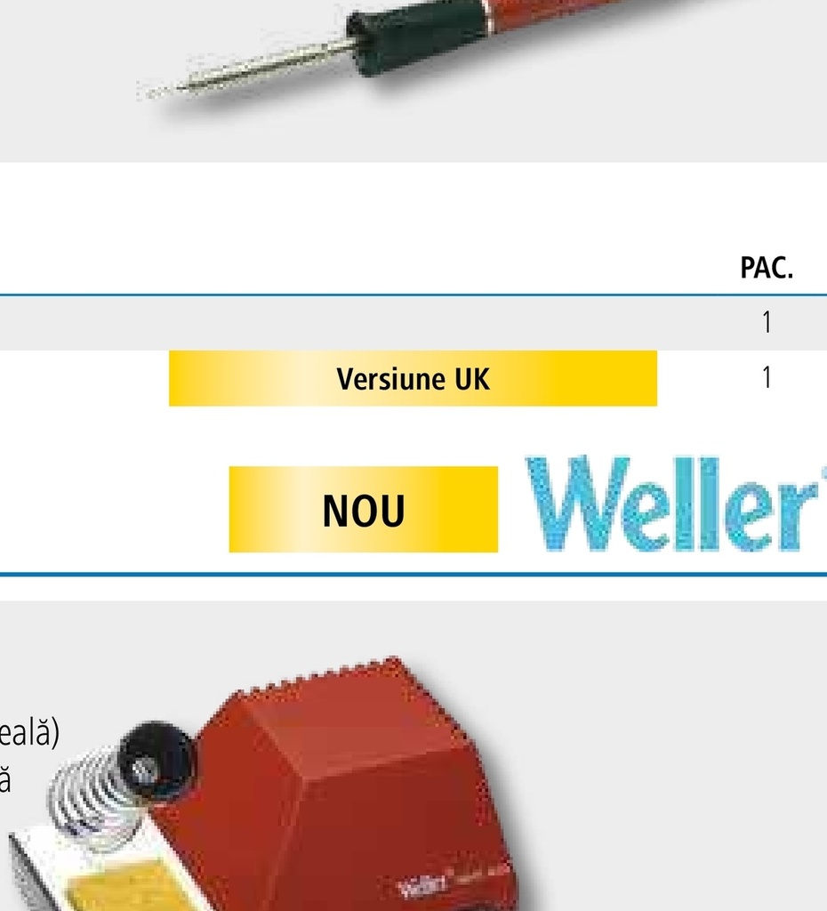 WELLER Stație de lipit digitala WHS40D