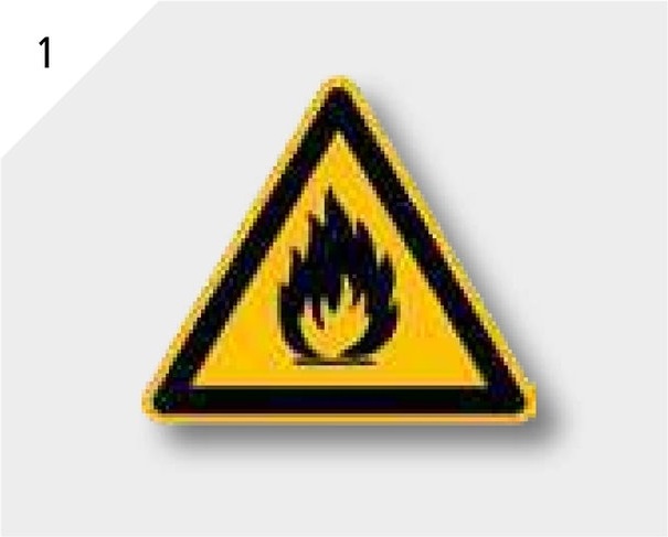 Indicator de avertizare - Folie PVC, autoadeziv