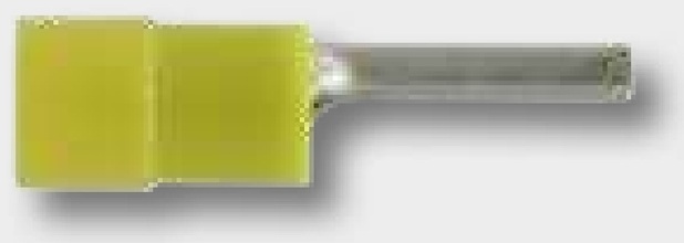 Manson cu stift din sarma albastru, pentru cablu 1,5 - 2,5 mm²