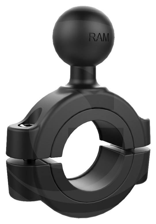 RAM MOUNTS Baza tubului de torsiune mare Aluminiu (grad Marine), acoperit cu pulbere