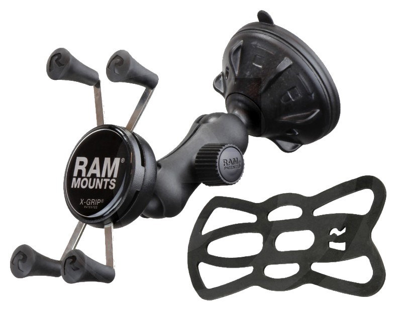 RAM MOUNTS X-Grip Suport Componente din aluminiu, acoperite cu pulbere, din otel inoxidabil si material compozit de inal