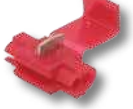 Conector termocontractabil/ramificat, 25 - roșu, pentru cabluri 0,4-0,75 mm²