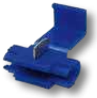 Conector termocontractabil/ramificat, 25 izolat, albastru, pentru cablu 1,0 - 1,5 mm²