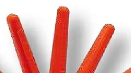 K.U.L.T. Deget tip stea - Mic, portocaliu, pentru sol moale include suruburi M8 x 35 si piulite