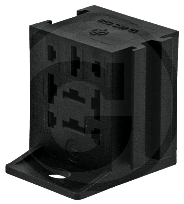 Carcasă plug-in Manșon fișă plată cu 9 pini, 5 x 6,3 + 4 x 2,8 mm, suport pentru relee standard