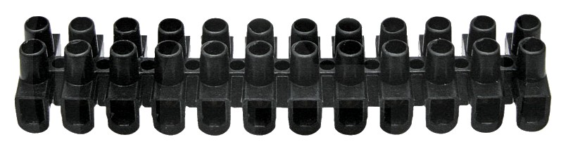Regletă de borne negru