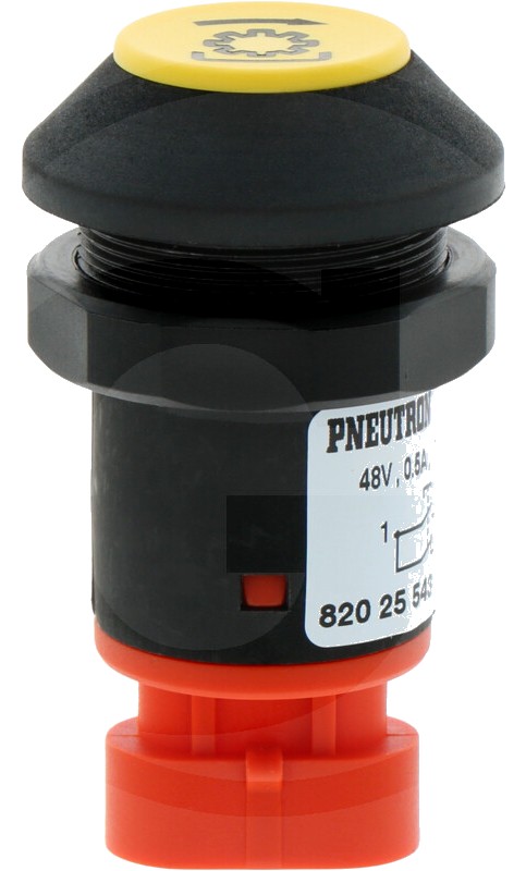 Comutator cu buton - Priza de putere spate