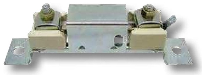 Rezistor în serie - cu temporizator termic din bimetal 2,5 volți, aproximativ 35 A