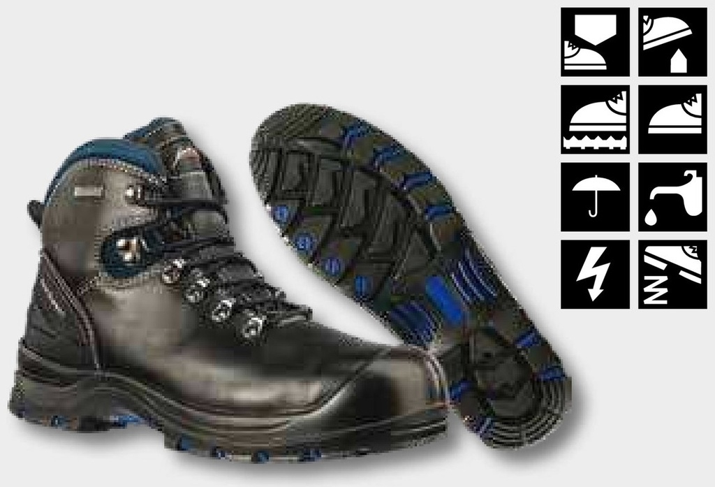 Albatros Cizme de siguranță S3 Gravity CTX mid WR Pantofi de siguranță