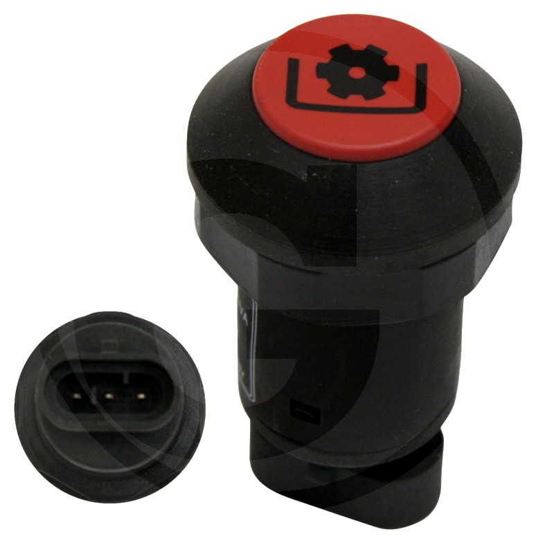 Comutator cu buton - PTO „OPRIT”