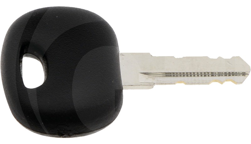Cheie de rezerva - acoperit cu plastic, negru