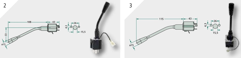 Întrerupător principal - 12 / 24 Volt