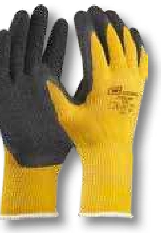 Gebol Manusa "Power Grip" schwarz/gelb