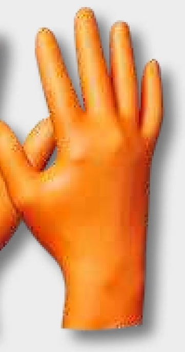 Gebol Manusi de unica folosinta "Orange Nitril Mănuși de unică folosință