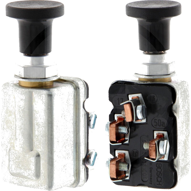 Comutator bujie incandescentă - 12V, comutator prin tragere