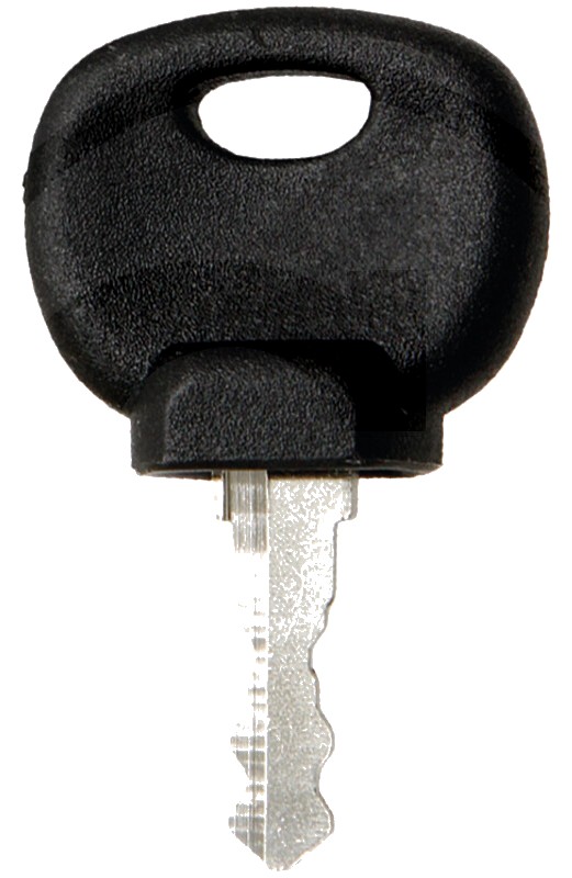 Cheie de rezerva - acoperit cu plastic, negru