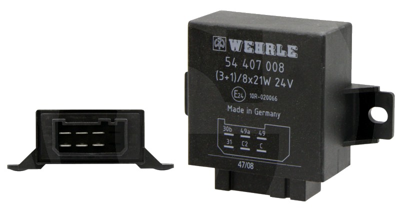 Semnalizator / electronic - 24 V, 6 porturi