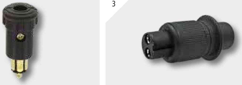 Invertor tensiune, adaptor stecher 200 mm