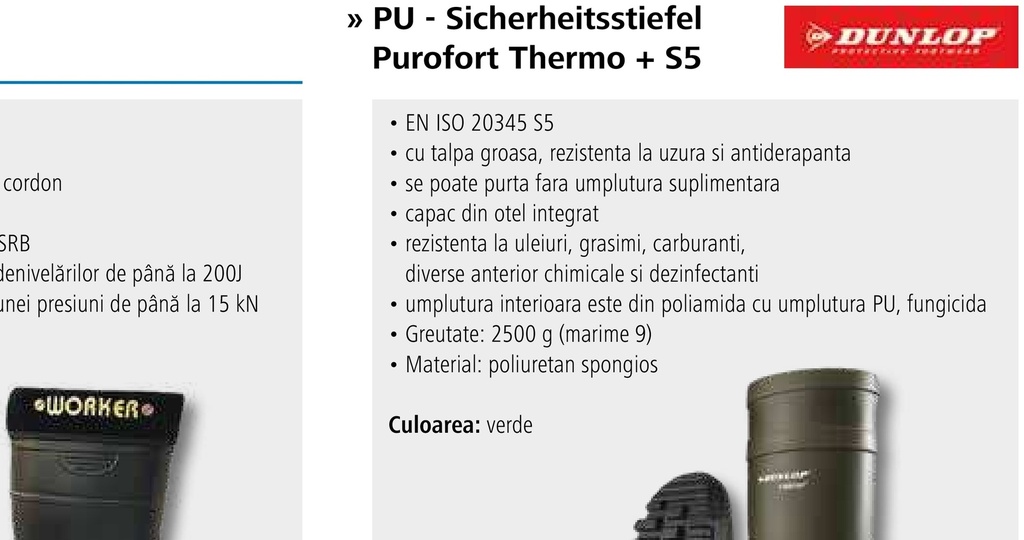 Cizme de siguranță S5 Pantofi de siguranță