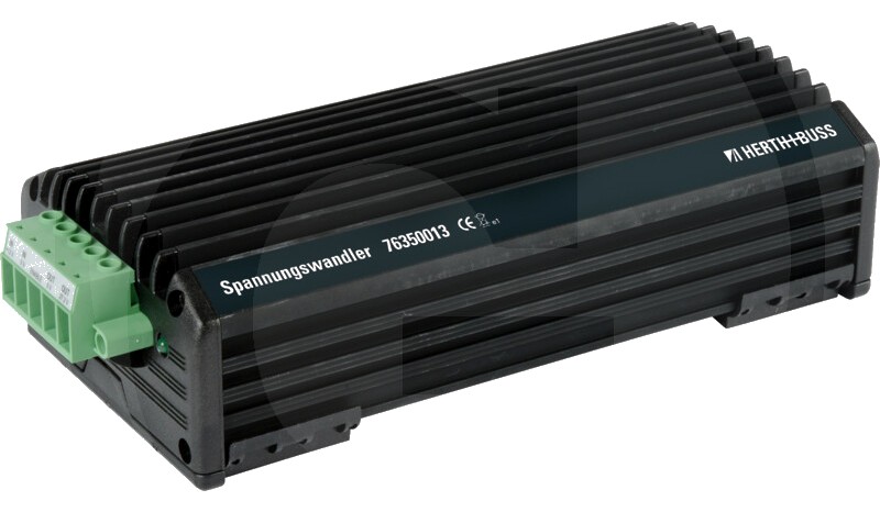 Invertor tensiune - 12V → 24V; aprobat CE; Include material de montaj