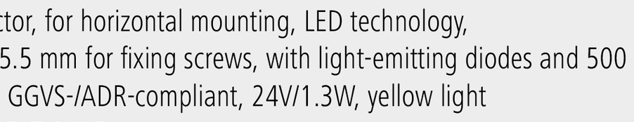 Vignal Lampa laterala Racord, cu reflector AMP MCP 2,8 2 poli Conector cu fișă 24 V