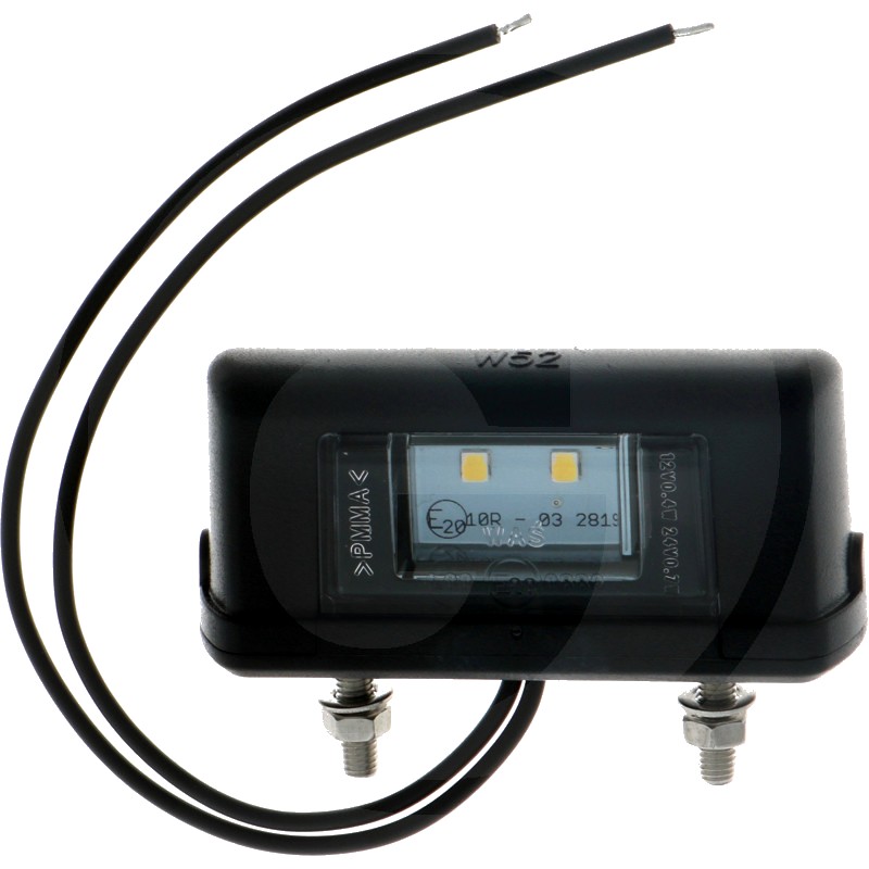 Lampa placuta de inmatriculare, LED - 12 / 24 V