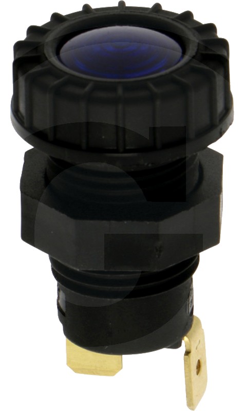 Lampa de control - albastru