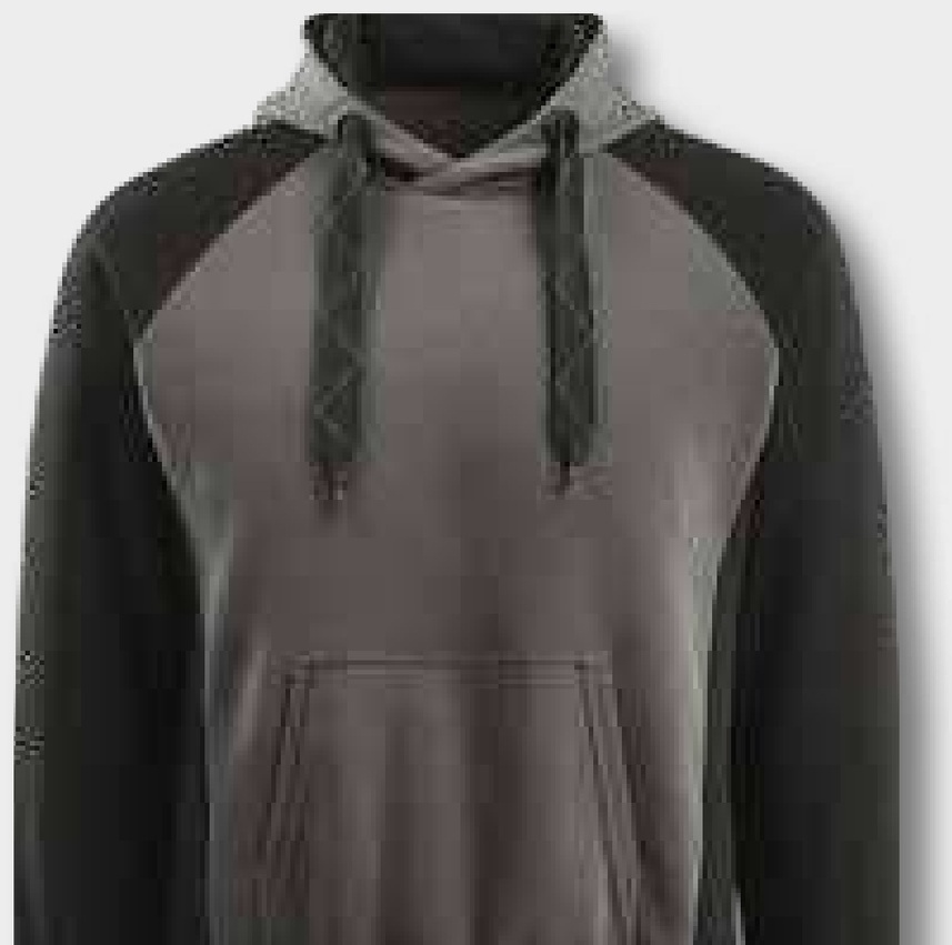 MASCOT Pulover cu glugă Regensburg antracit inchis / negru