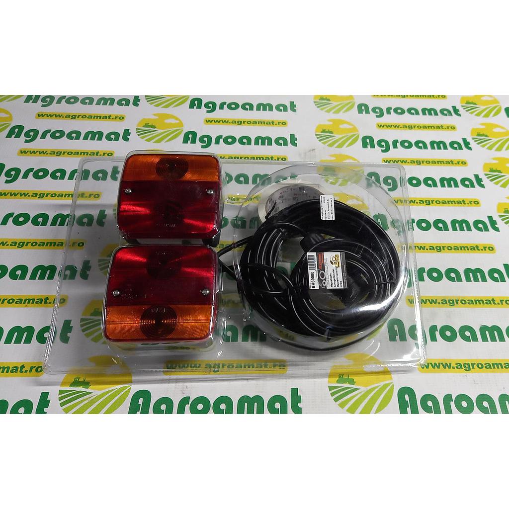 Set Lampi Magnetice remorca. 7 pini ,cablu 7.5m 12 V
