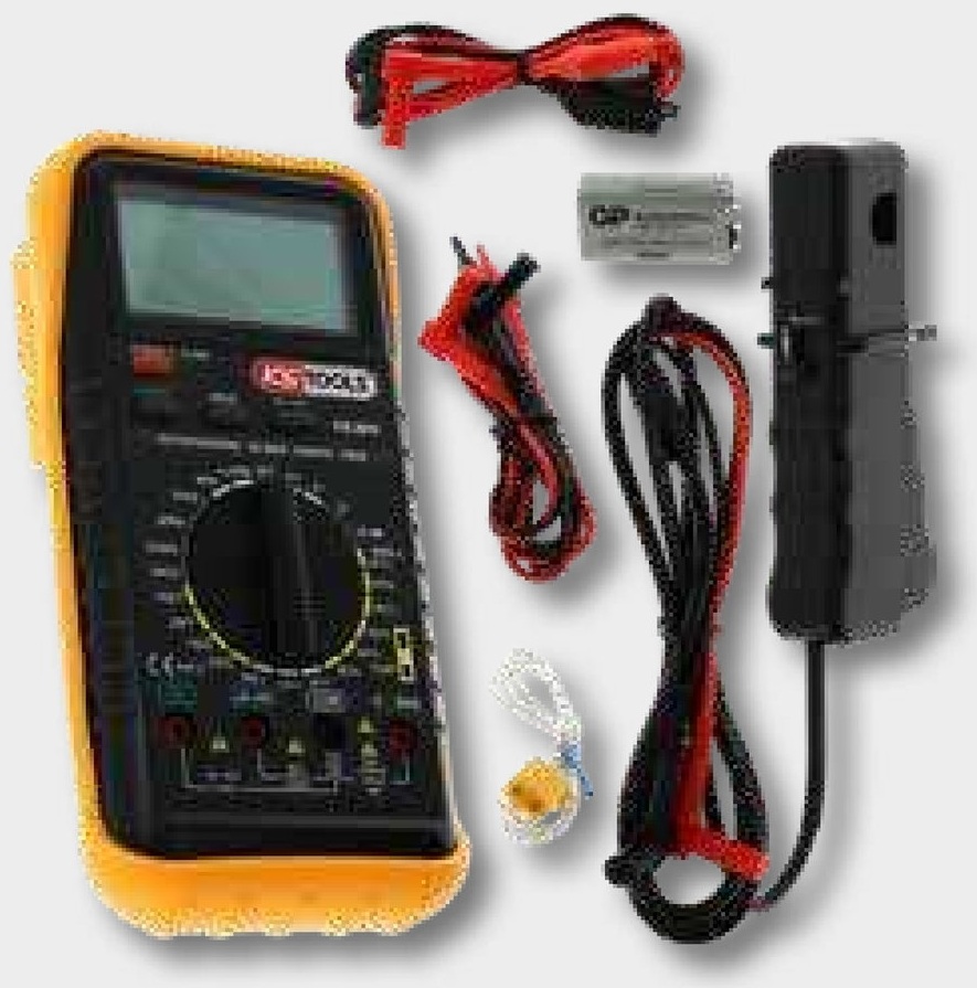 Cleste ampermetric digital AC/DC - Cu multimetru integrat