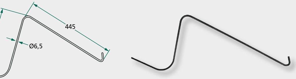 VPE10 Dinți în formă de stea - U.V. 10