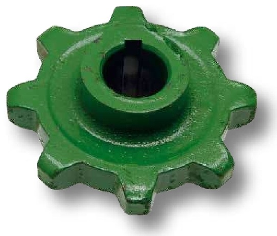 Pinion de lant - Elevator, diametru interior = 30 mm dinți = 8
