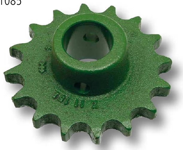 Pinion de lant - Angrenaj snec de descarcare cereale 16 dinti