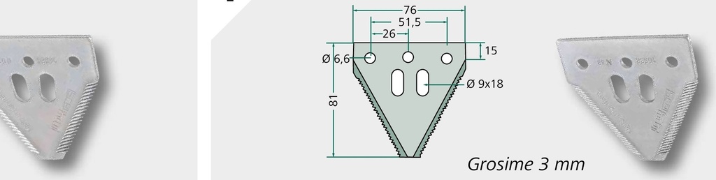 SCHUMACHER Lama cutit tocator - 7 tpi (extra groasa), SCHUMACHER Pro Cut