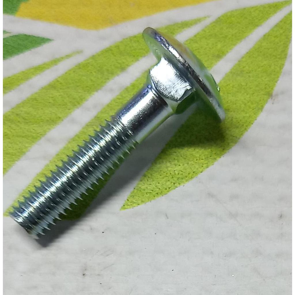 Surub cap bombat gat patrat M6x60mm