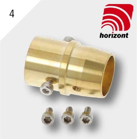 Horizont Varf cu mecanism combustie - Ø 17/21 mm rotativ pentru decornari