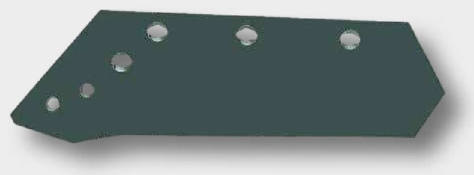 Brazdar cu varf interschimbabil - dreapta, 14" cu invelis protector