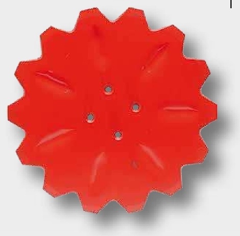 Disc - 500 mm 20", cu crestaturi cu 4 orificii de prindere