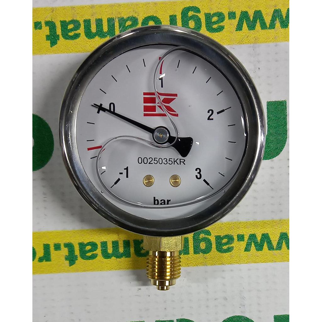 Manometru glicerina 1/4" 63 mm
