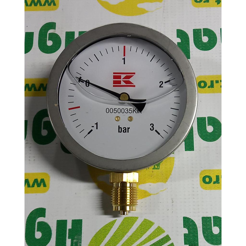 Manometru 1/2" 100mm cu glicerina