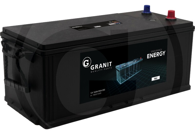 ENDURANCE ENERGY Baterie 12 V / 160 Ah - umpluta, preincarcata, nu necesita intretinere, tehnologie Ca/Ca