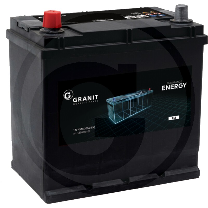 ENDURANCE ENERGY Baterie 12 V / 45 Ah - umpluta, preincarcata, nu necesita intretinere, tehnologie Ca/Ca