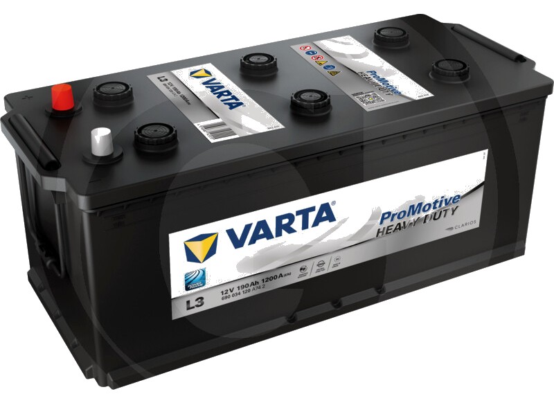 Varta Baterie de pornire 12V / 190Ah - Baterie de pornire cu tehnologie Ca / Ca, umpluta si incarcata