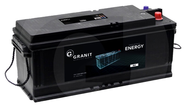 ENDURANCE ENERGY Baterie 12 V / 110 Ah - umpluta, preincarcata, nu necesita intretinere, tehnologie Ca/Ca
