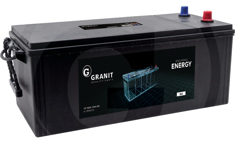 ENDURANCE ENERGY Baterie 12 V / 180 Ah - umpluta, preincarcata, nu necesita intretinere, tehnologie Ca/Ca