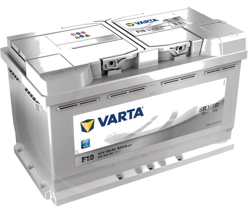 Varta Baterie Silver Dynamic 12 V / 85 Ah - Baterie SILVER Dynamic AGM F19 - 12V 85Ah 800A