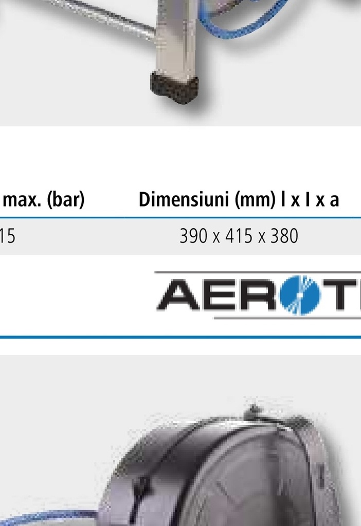 AEROTEC Tambur furtun aer comprimat, automat - Furtun PU