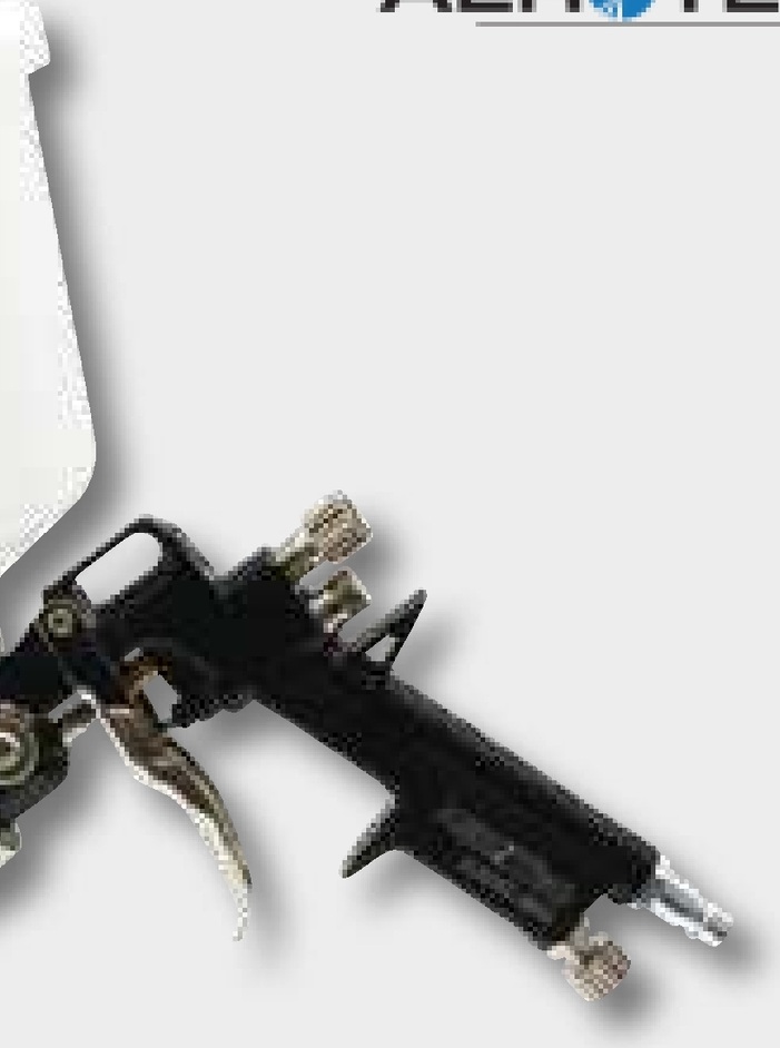 AEROTEC Pistol de vopsit, duză de 1,8 mm Pistol cu diuza montata de 1,8 mm.