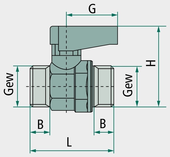 K-MI-6410-3/4-22-IA-MSv e - deservire manuală G3/4"