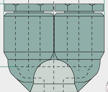 B-YE-12-1/2-KU Racord tip Y cu filet ext G 1/2"